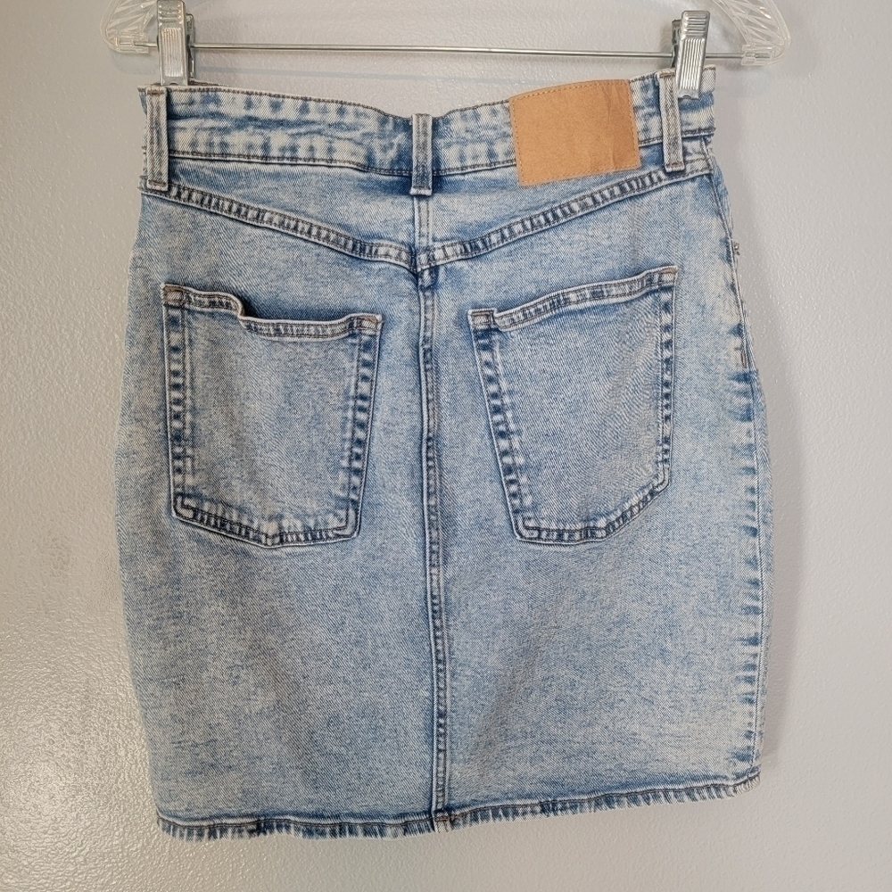H&M/Divided denim mini pencil skirt - Picture 10 of 11